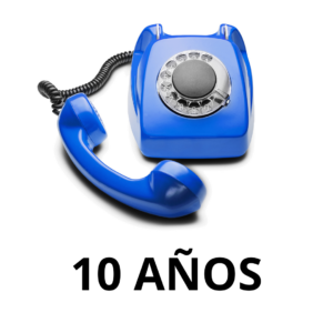 Servicio de atención telefónica (10 años)